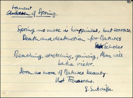 Lot #1589 Beatles: Sutcliffe, Stuart - Image 1