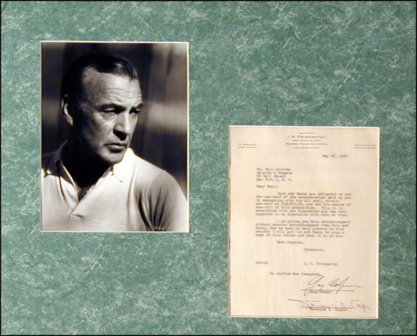 Lot 1416 Gary Cooper