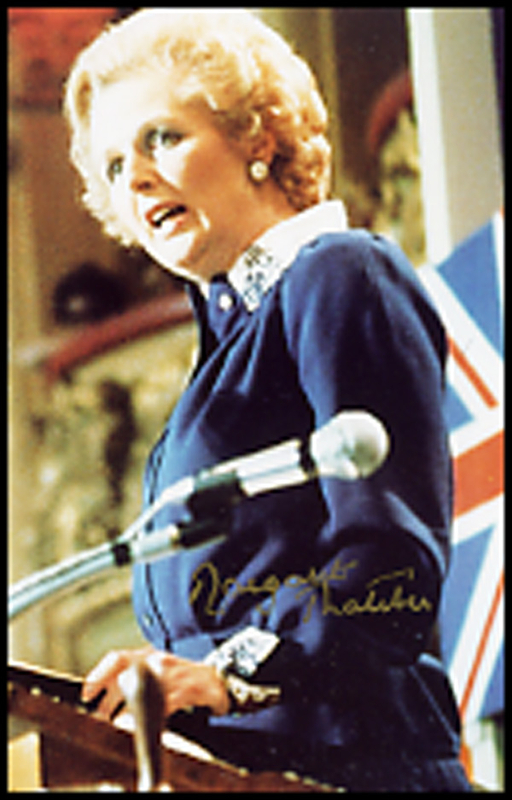 Lot 436 Margaret Thatcher