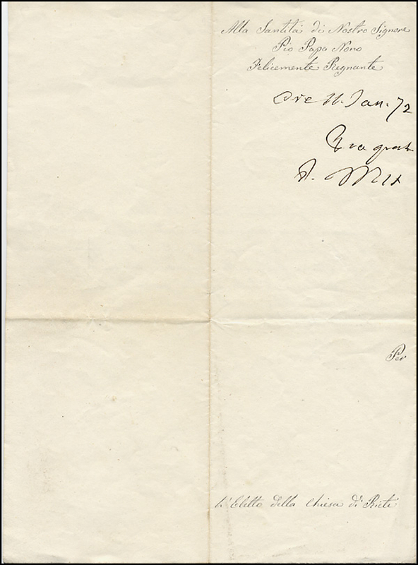 Lot 399  Pius IX