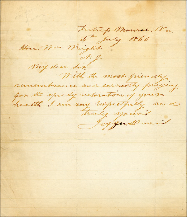 Lot 263 Jefferson Davis
