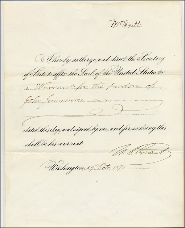Lot 115 U. S. Grant