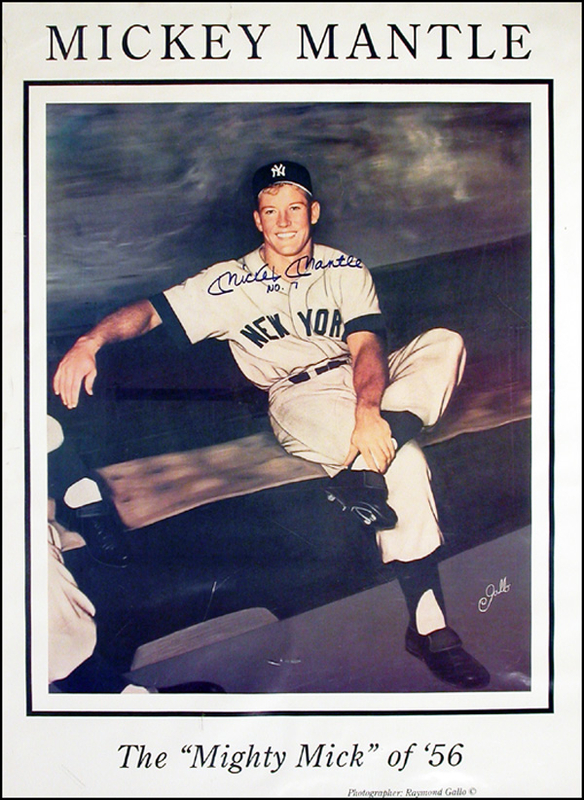 Lot 2698 Mickey Mantle