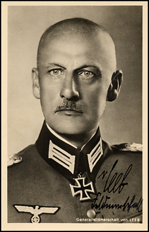 Lot 547 Wilhelm von Leeb