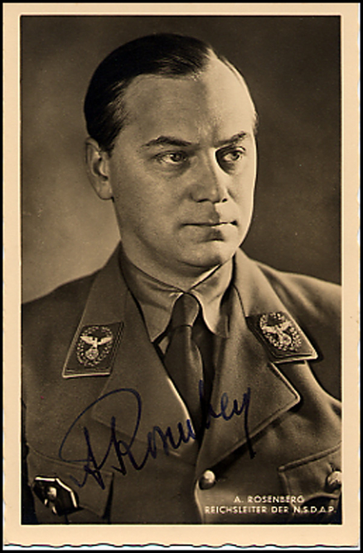 Lot 597 Alfred Rosenberg