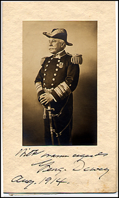 Lot 490 George Dewey