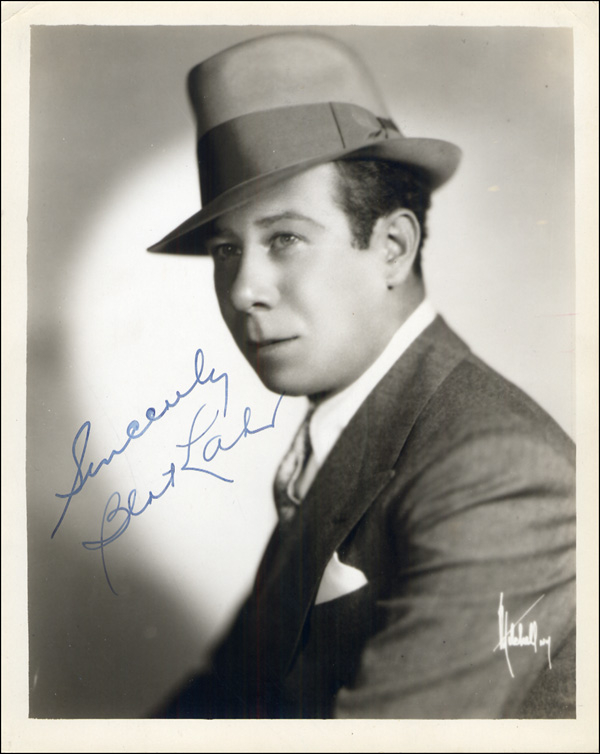 Lot 1893 Bert Lahr