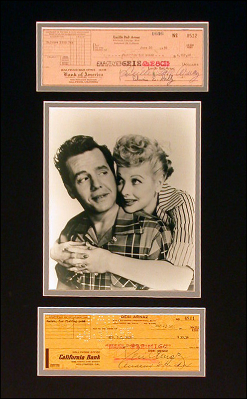 Lot 1238 Lucille Ball and Desi Arnaz