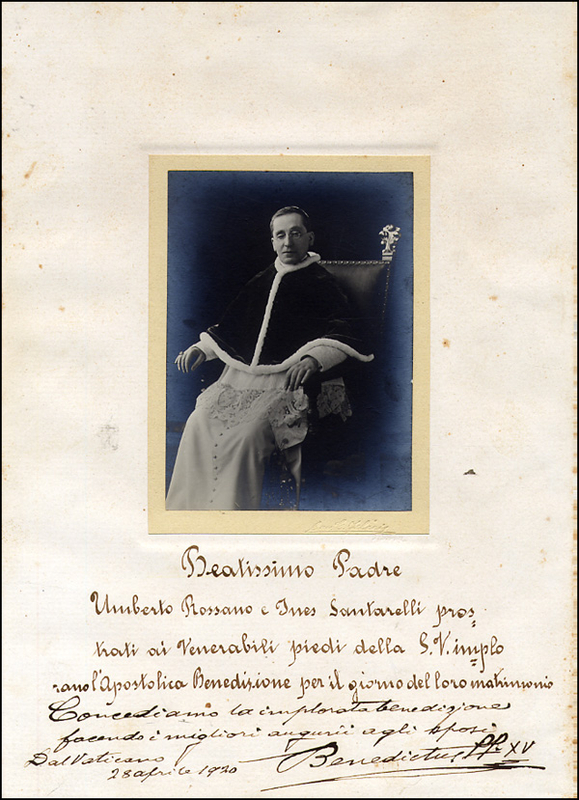 Lot 235  Benedict XV