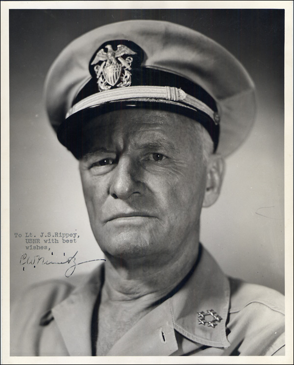 Lot 576 Chester W. Nimitz