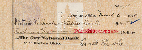 Lot 685 Orville Wright