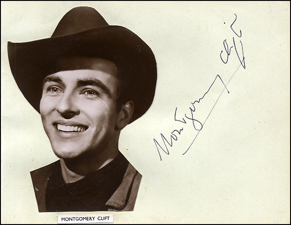 Lot 1396 Montgomery Clift