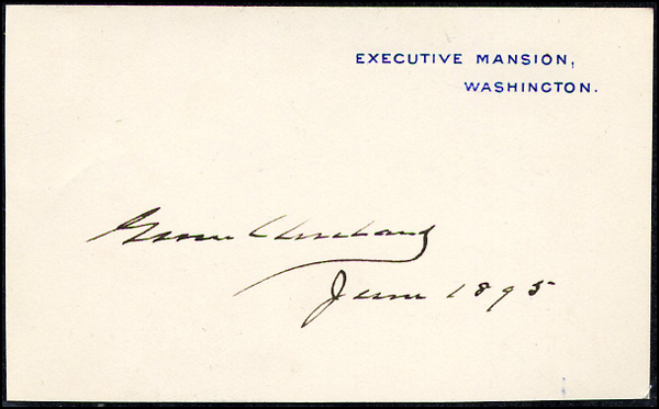 Lot 79 Grover Cleveland