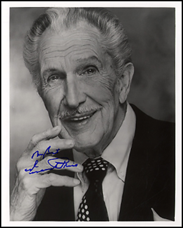 Lot 2170 Vincent Price