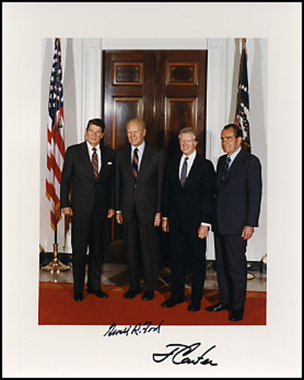 Lot 69 Jimmy Carter and Gerald Ford