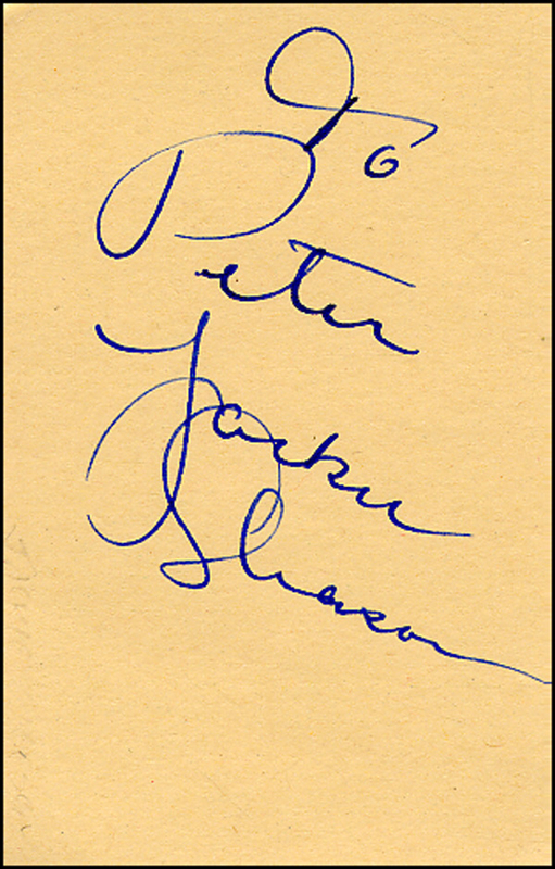 Lot 1650 Jackie Gleason