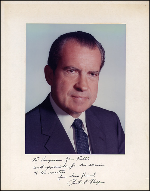 Lot 162 Richard Nixon