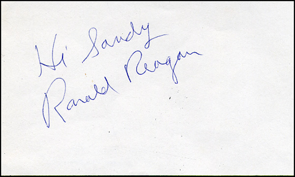 Lot 170 Ronald Reagan and George Bush