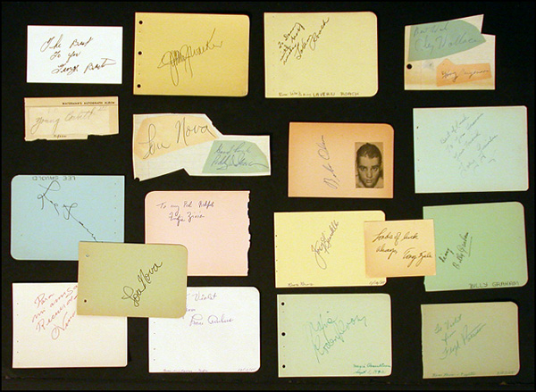 Lot 2571  Boxing: Vintage Signatures