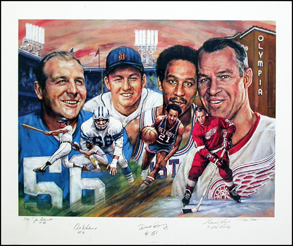 Lot 2689  Legends Of Detroit