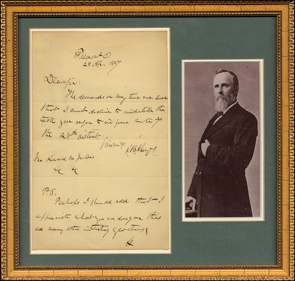 Lot 122 Rutherford B. Hayes