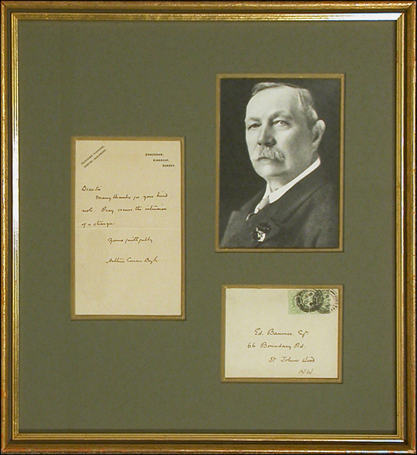 Lot 728 Arthur Conan Doyle