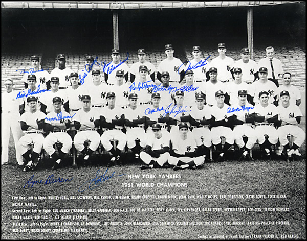 Lot 2741  NY Yankees