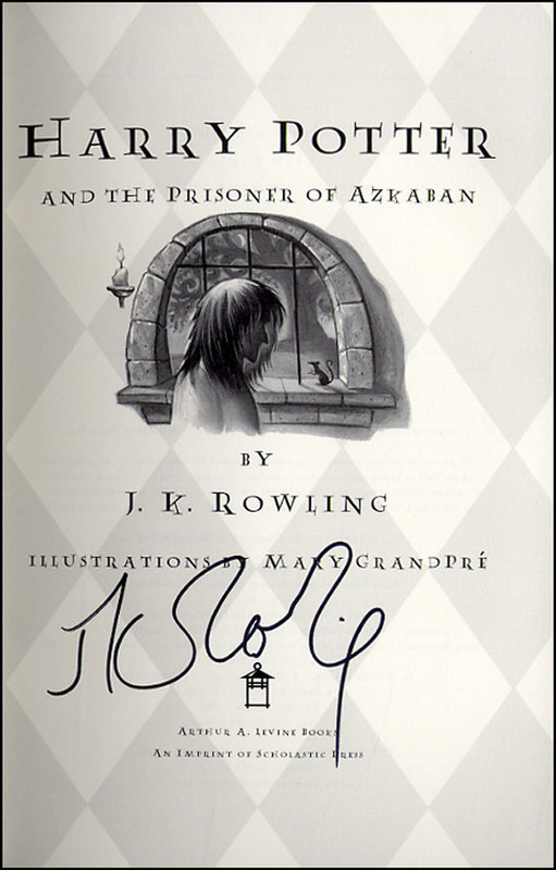 Lot 787 J. K. Rowling