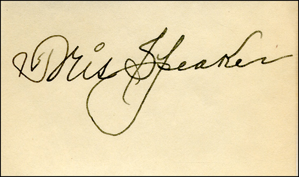 Lot 2788 Tris Speaker