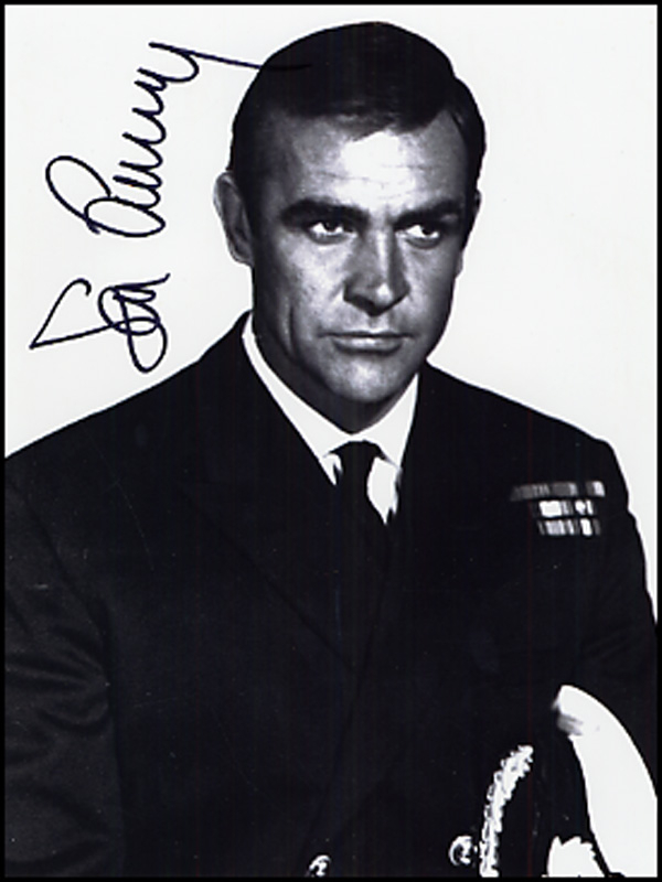 Lot 1802  James Bond: Connery, Sean