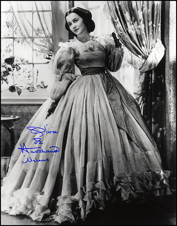 Lot 1660  Gone With The Wind: deHavilland, Olivia