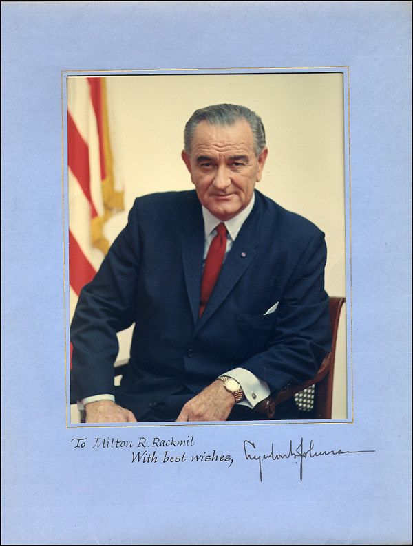 Lot 137 Lyndon B. Johnson