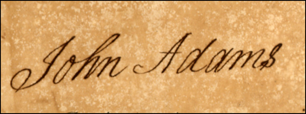 Lot 55 John Adams