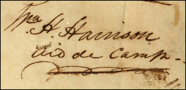 Lot 121 William Henry Harrison