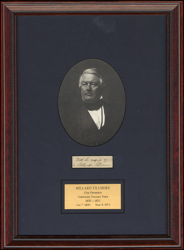 Lot 101 Millard Fillmore