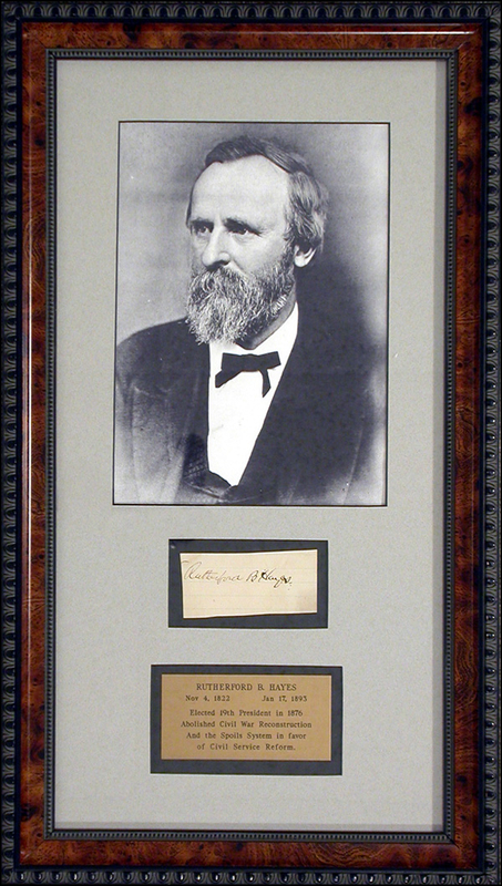 Lot 123 Rutherford B. Hayes