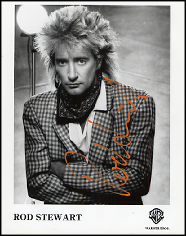 Lot 1123 Rod Stewart