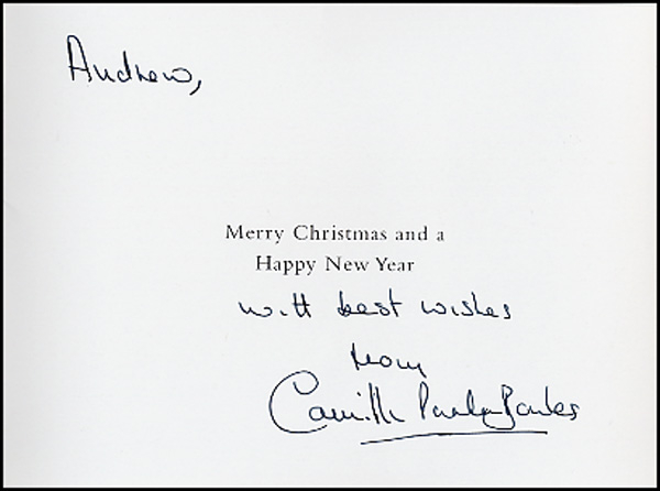 Lot 242 Camilla Parker Bowles