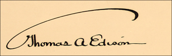 Lot 272 Thomas Edison