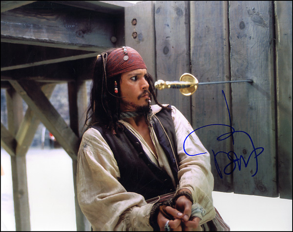 Lot 1501 Johnny Depp