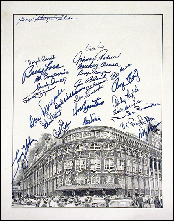 Lot 2575  Brooklyn Dodgers
