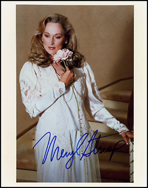 Lot 2379 Meryl Streep