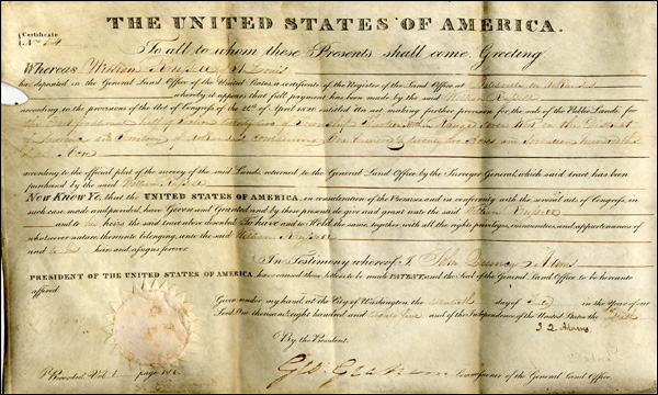 Lot 56 John Quincy Adams