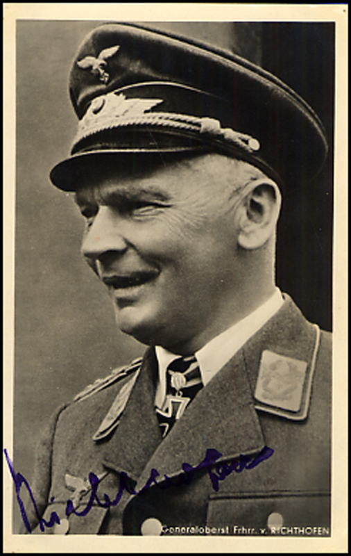 Lot 623 Wolfram von Richthofen