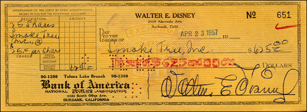 Lot 832 Walt Disney