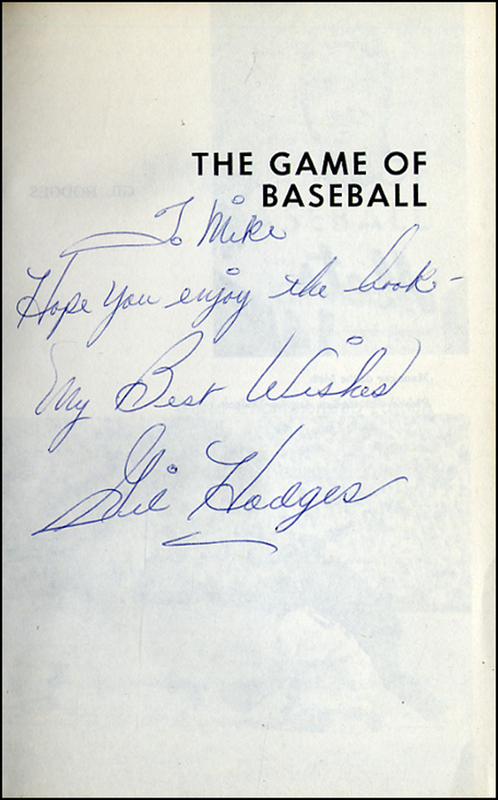 Lot 2661 Gil Hodges