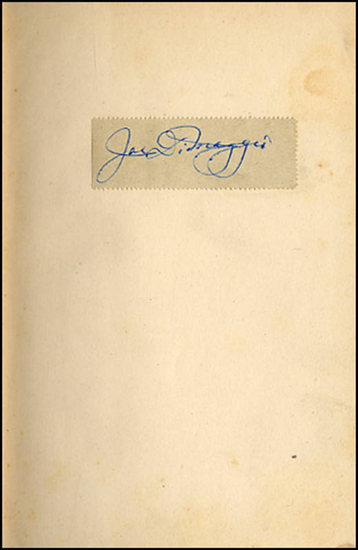 Lot 2609 Joe DiMaggio