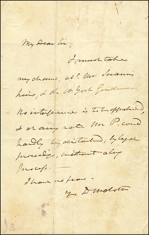Lot 459 Daniel Webster