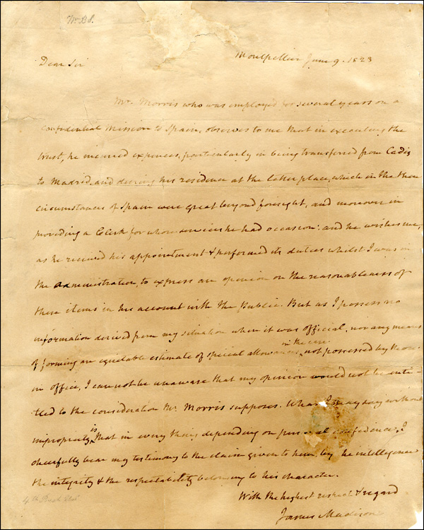 Lot 154 James Madison