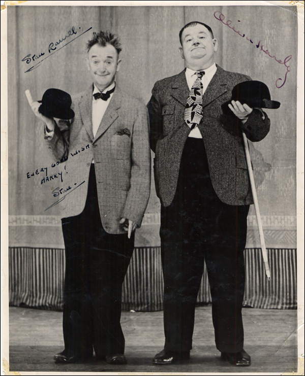 Lot 1917  Laurel and Hardy